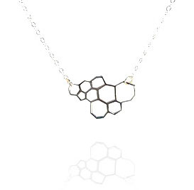 silver honeycomb